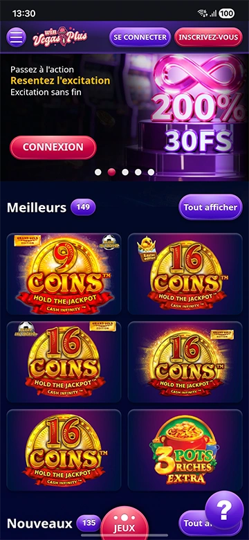 Vegas Plus casino 10 euro